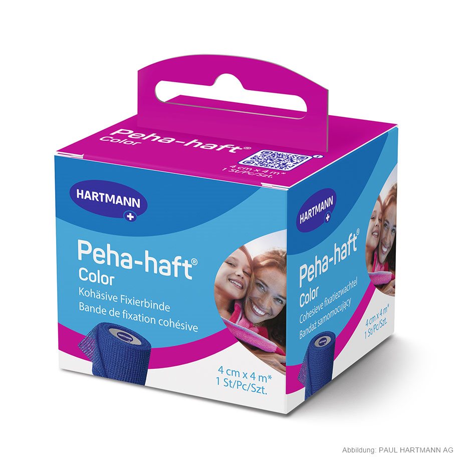 Peha-haft Color blau Fixierbinde