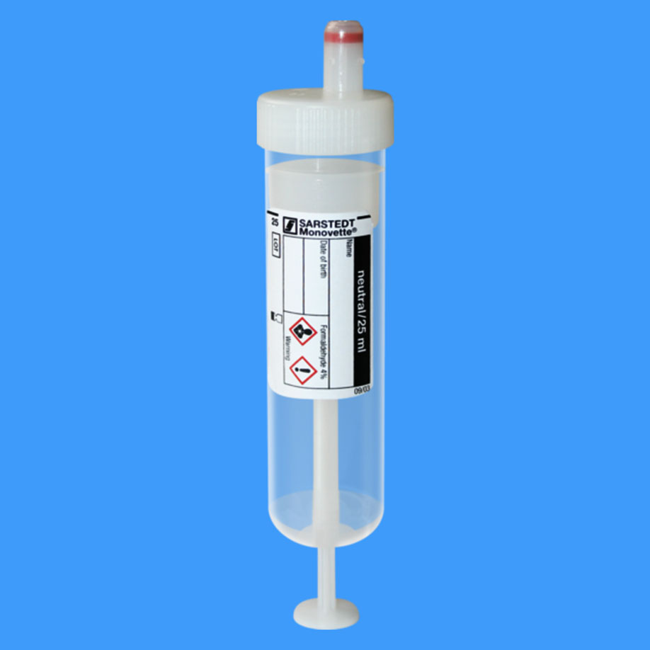 S-Monovetten 25 ml, für Formalin System,