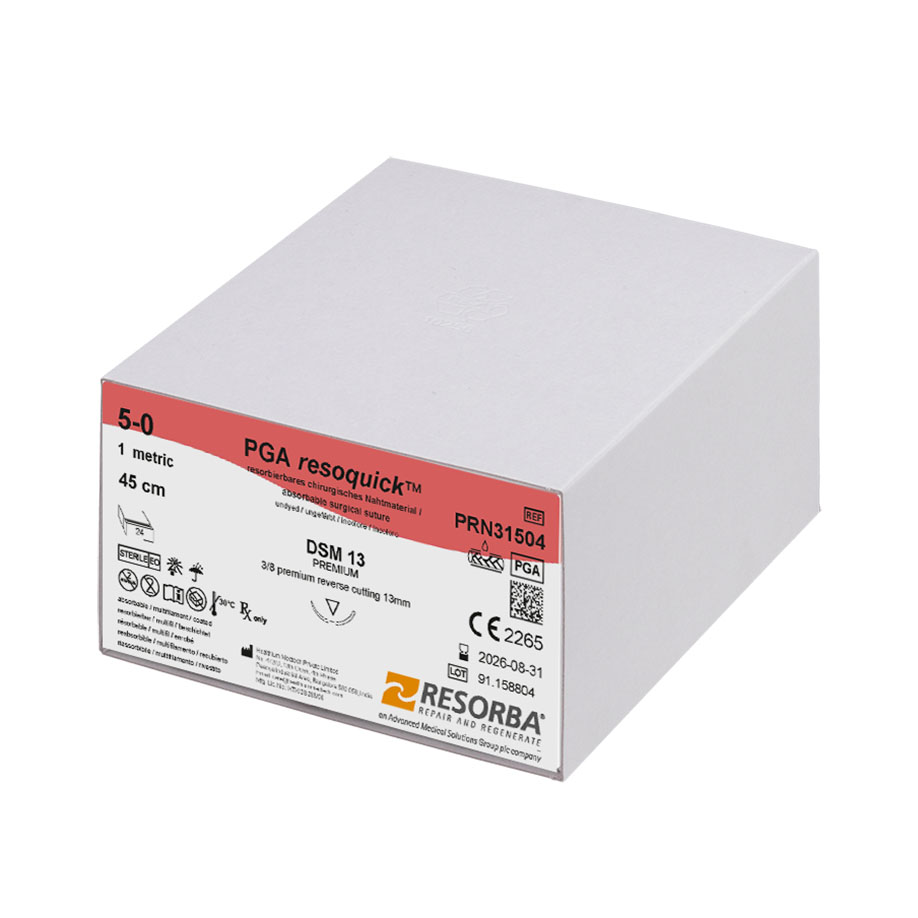 PGA-RESOQUICK DSM 13 5/0=1, ungefärbt,