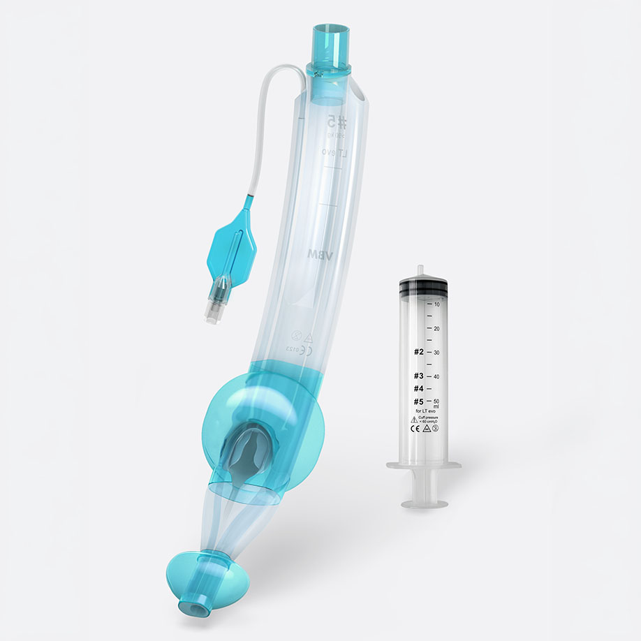 Einmal-Larynx-Tubus LTevo Einzel-Set steril, mit Spritze, Gr. 5 für Patientengewicht < 90 kg