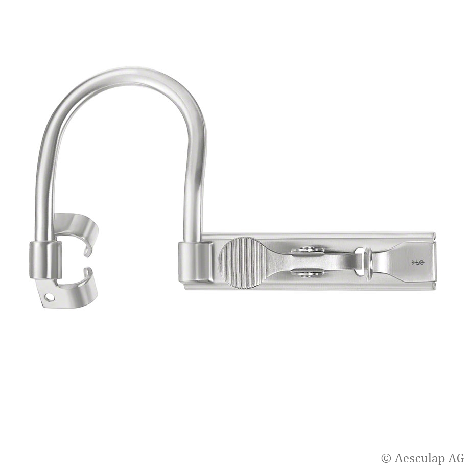 Zungenspatel DAVIS-BOYLE 135 x 80 mm Rahmen allein, mit Silikonüberzug