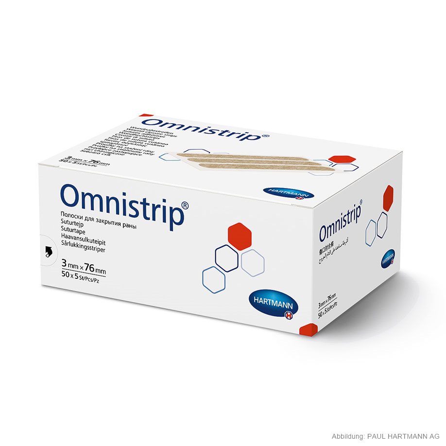 Omnistrip Wundnahtstreifen steril,