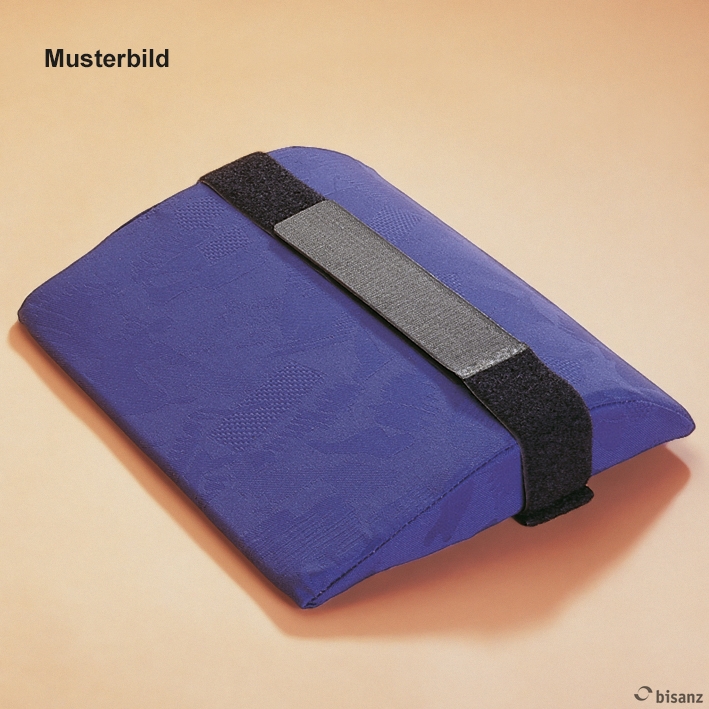 Lendenkissen mit Fixierung schwarz,