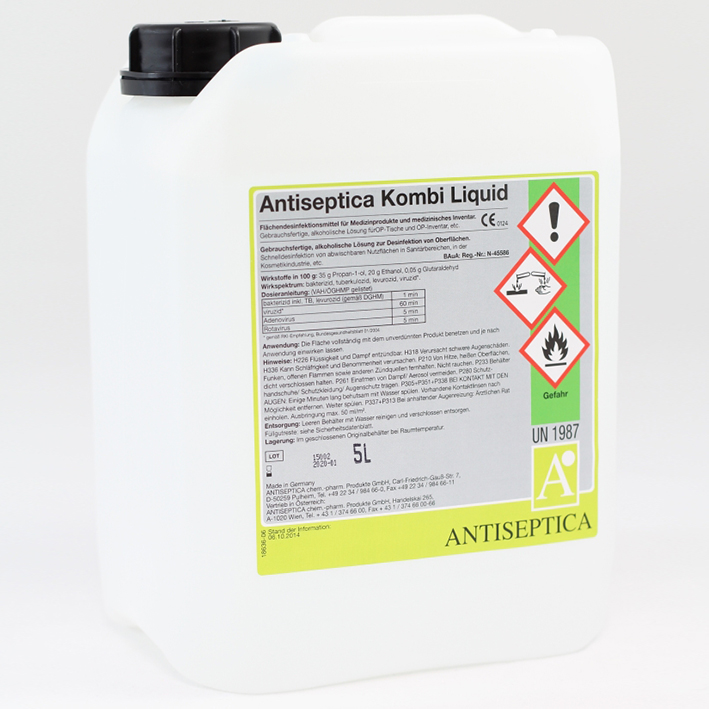 Antiseptica Kombi Liquid 5 Ltr.