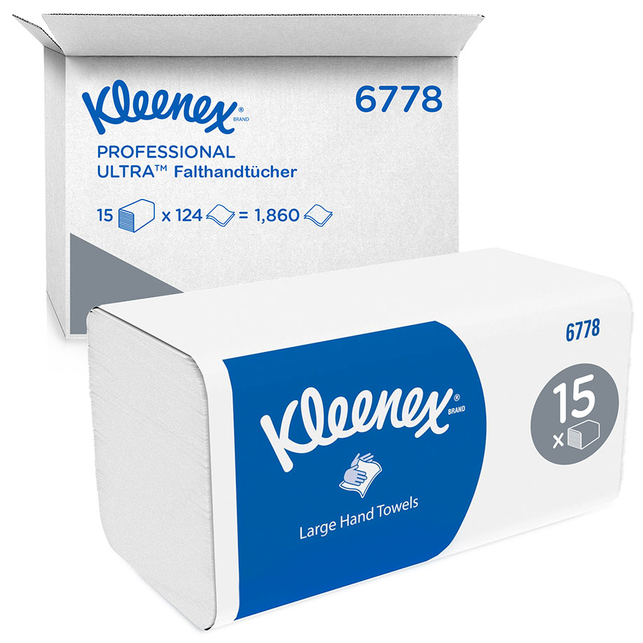 KLEENEX Ultra Handtücher medium 2-lagig,