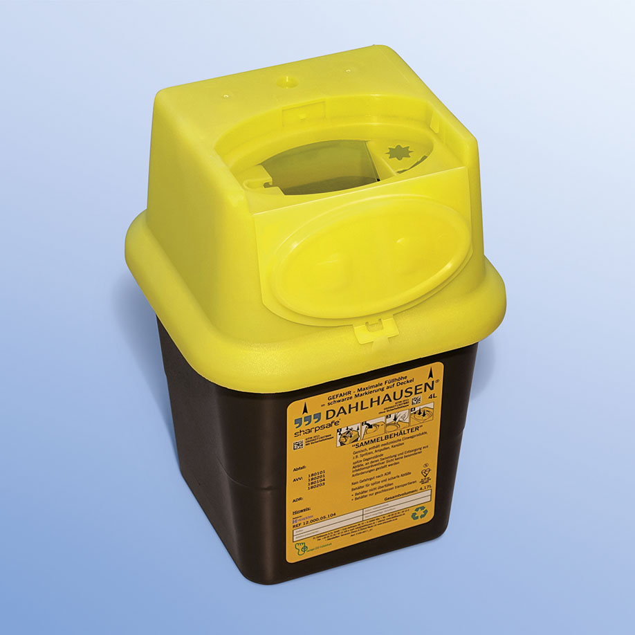*Abwurfbehälter Sharpsafe 4 Ltr.,