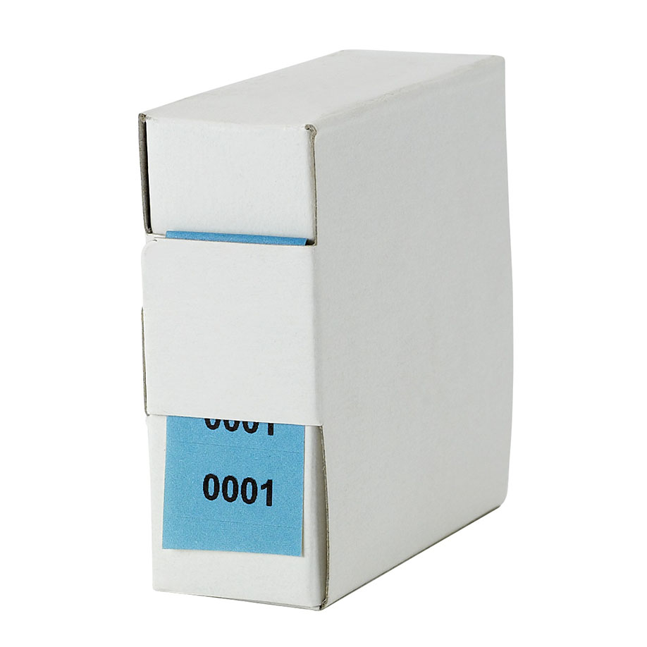 Archiv-Nummern, doppelt 12001 - 13000, blau