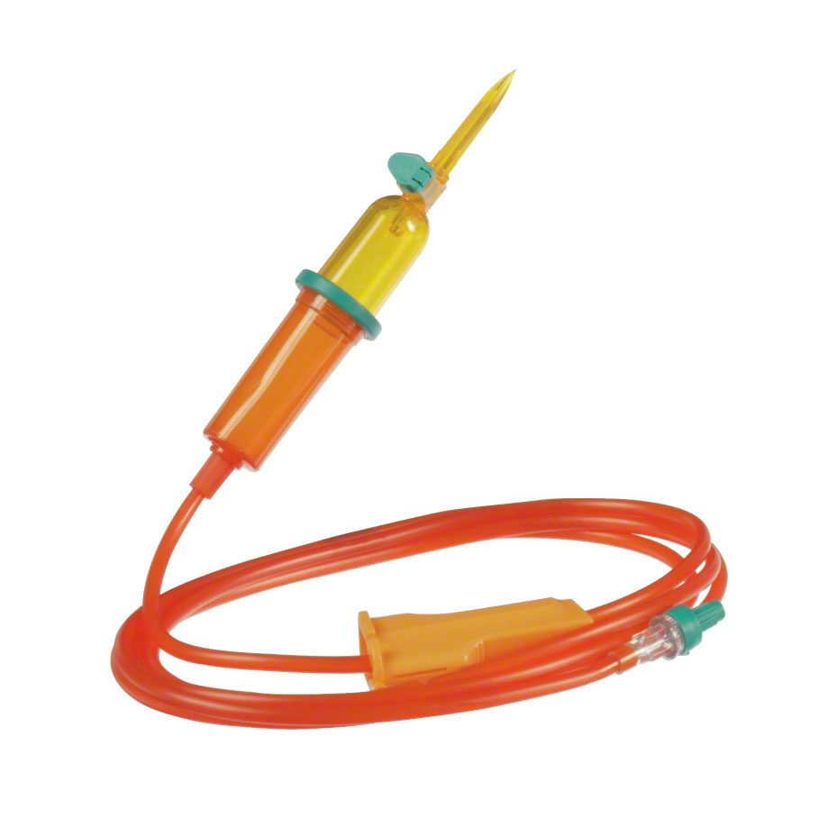 Intrafix SafeSet UV Protect Infusionsgerät, 180 cm, Luer-Lock/männlich