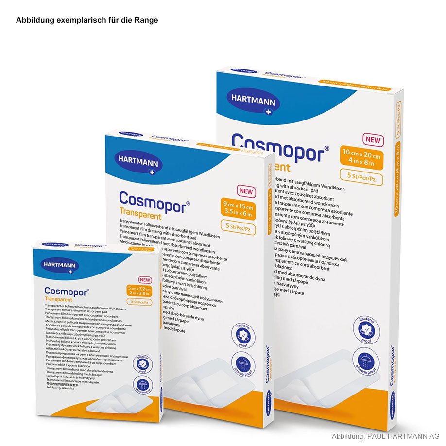 Cosmopor Transparent Wundverband