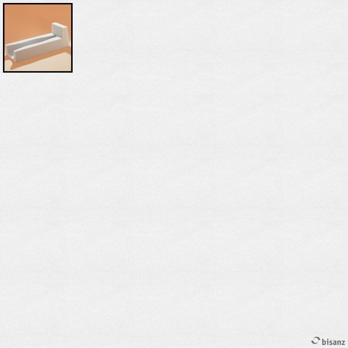 Trikotbezug weiß für Schiene