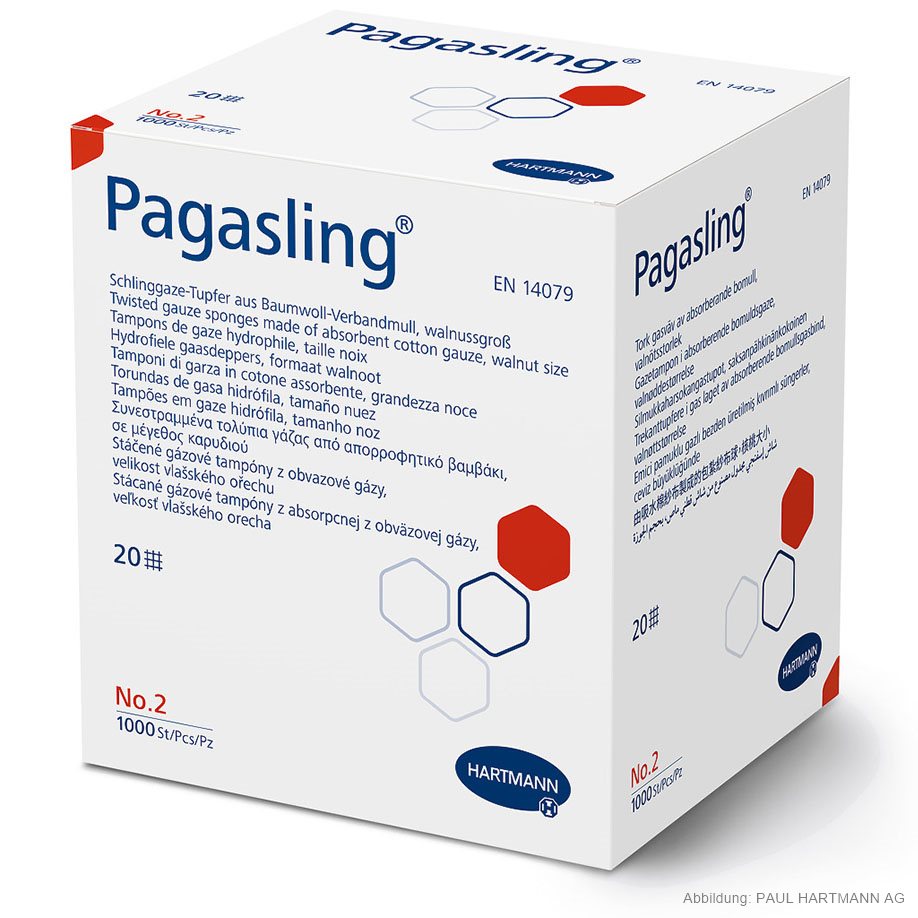 Pagasling Schlinggazetupfer unsteril