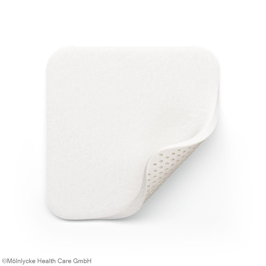 Mepilex XT Schaumverband ohne Haftrand, steril, 5 x 5 cm (5 Stck.)