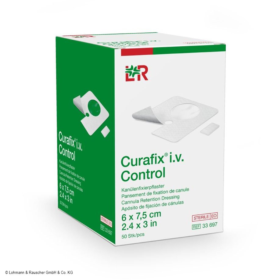 Curafix i.v. Control Kanülenpflaster