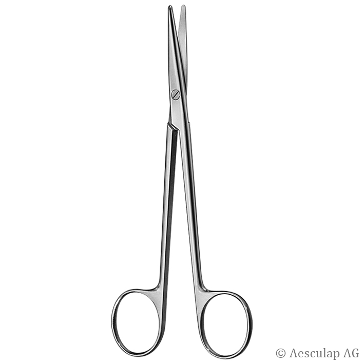 Präparierschere Metzenbaum, gerade,