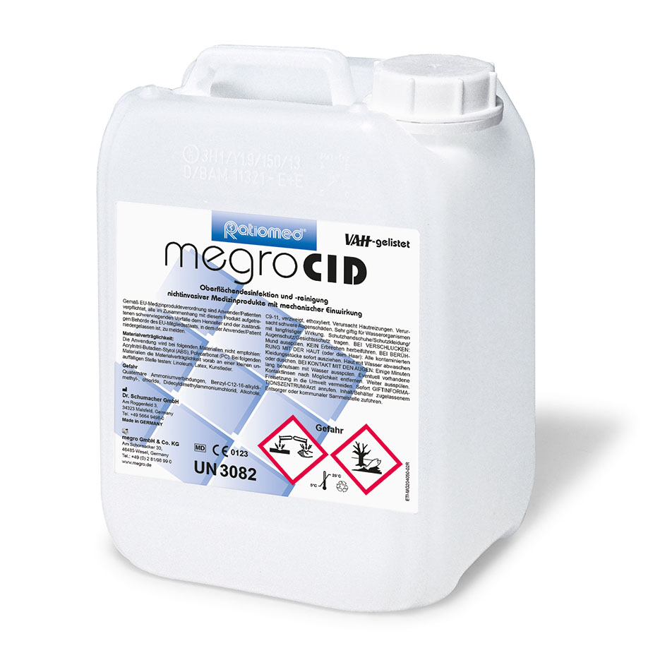 megroCID 5 Ltr. Flächendesinfektion