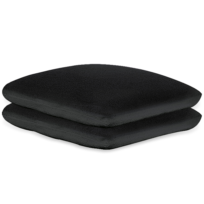 Kissenbezüge Frottee schwarz,