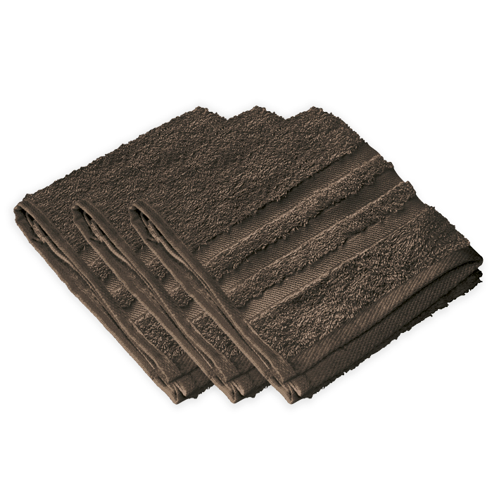 Gästetücher schoko,