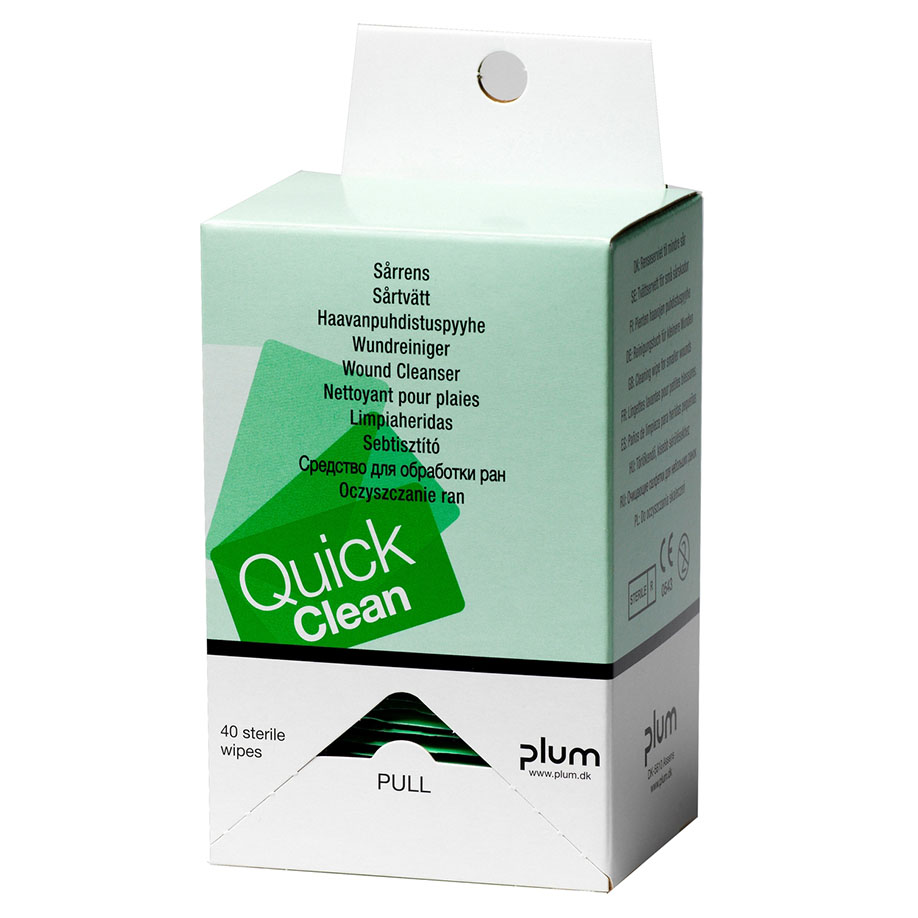 QuickClean Wundreinigungstücher