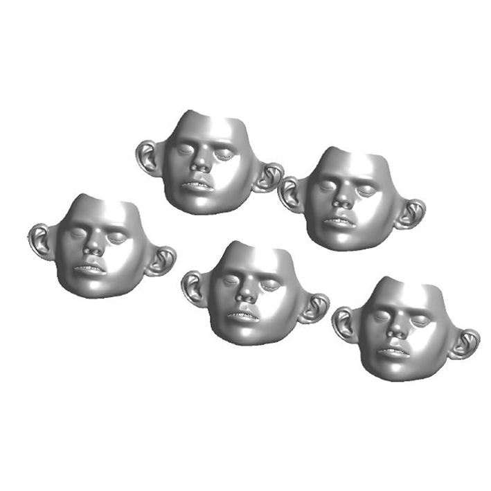 Gesichtsmasken für AmbuMan, Defib