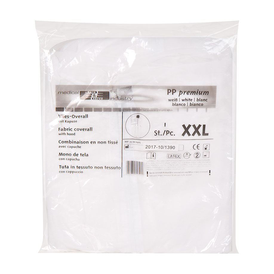 Einmal-Schutzoverall XXL
