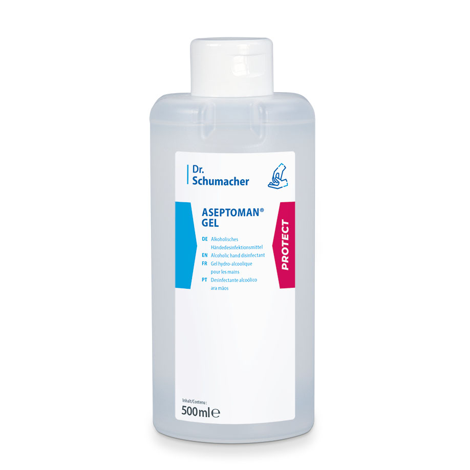 Aseptoman Gel 500 ml Spenderflasche Händedesinfektion