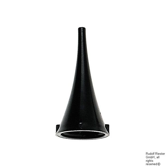 Ohrtrichter, wiederverwendbar, Ø 2 mm, schwarz