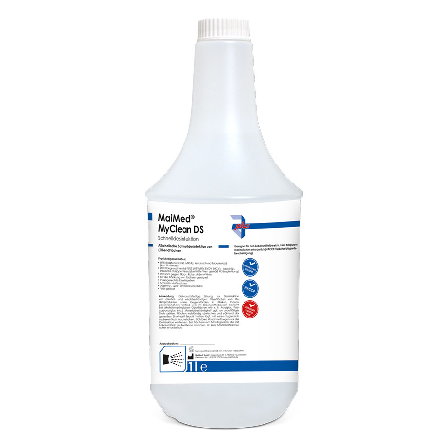 MaiMed MyClean DS Neutral Flächenschnelldesinfektion 1 Ltr.