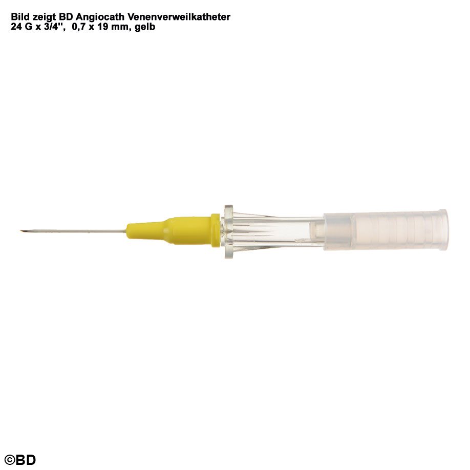 BD Angiocath Venenverweilkatheter, 20 G x 1 1/4'',  1,1 x 30 mm, rosa