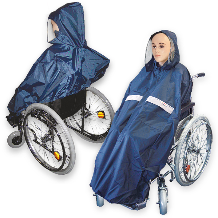 Regencape marineblau für Erwachsene