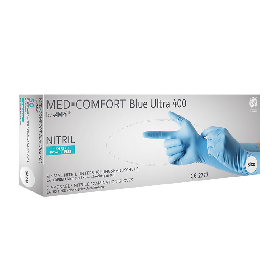 Med-Comfort Ultra 400 Nitrilhandschuhe