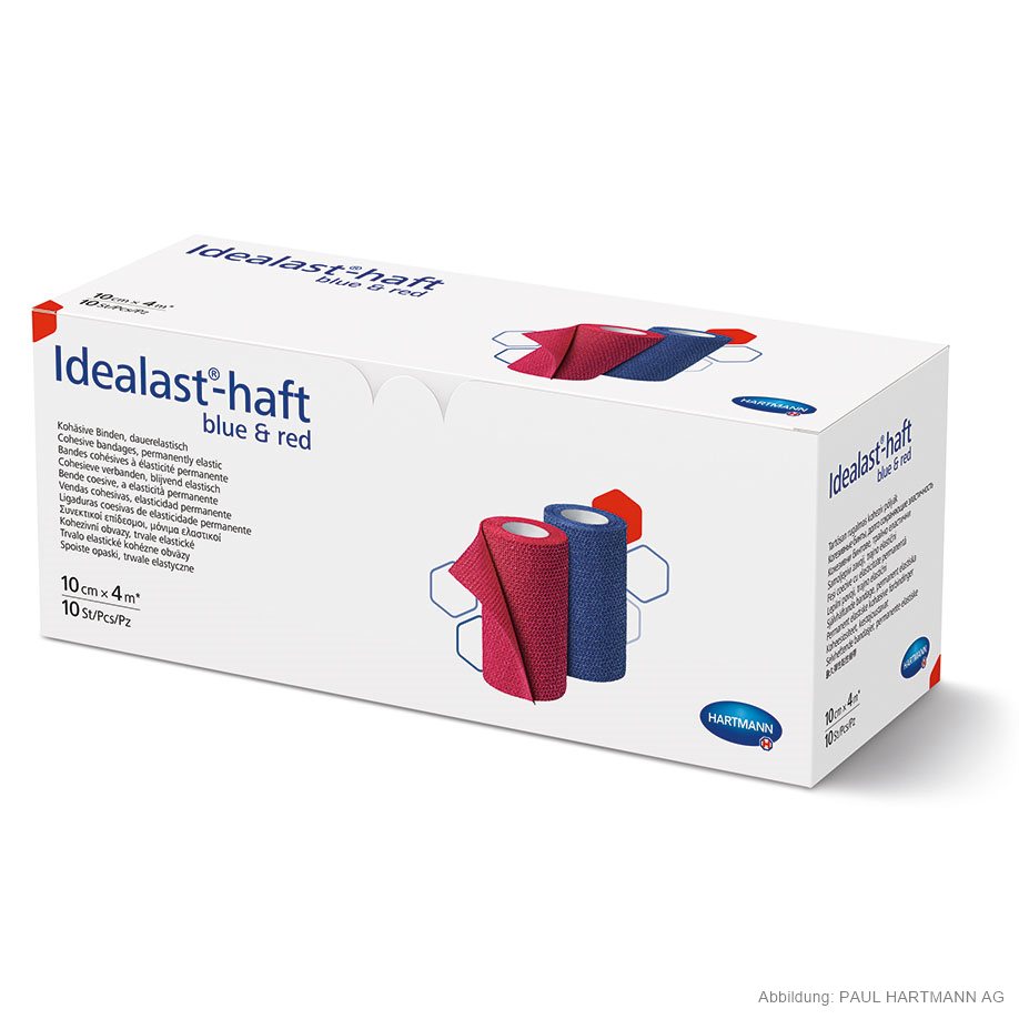 Idealast-haft Color Idealbinden 4 m x 10 cm (10Binden sort.)
