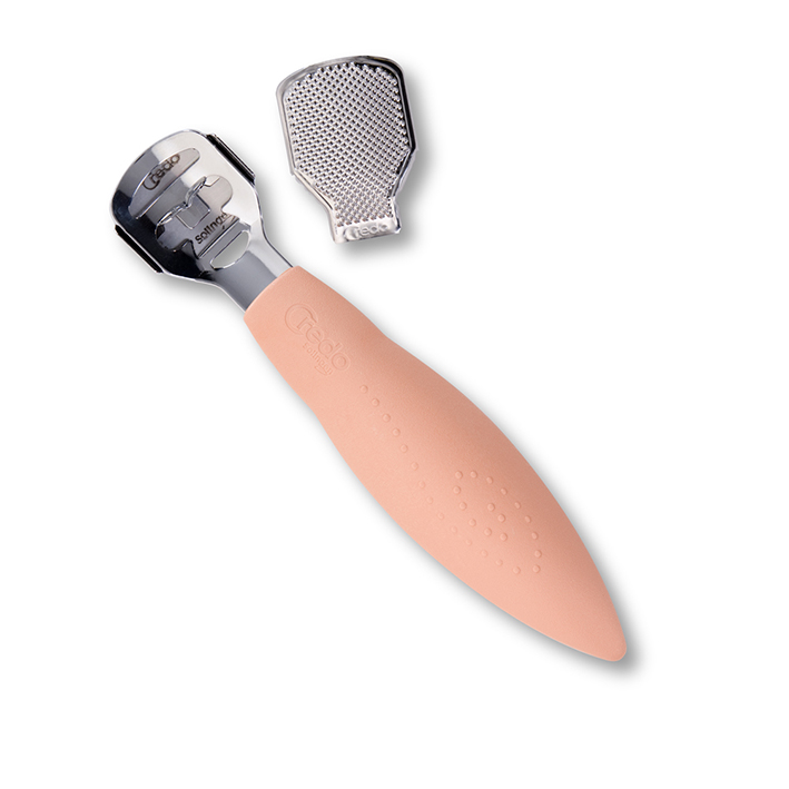 Credo Hornhaut Längshobel verchromt mit