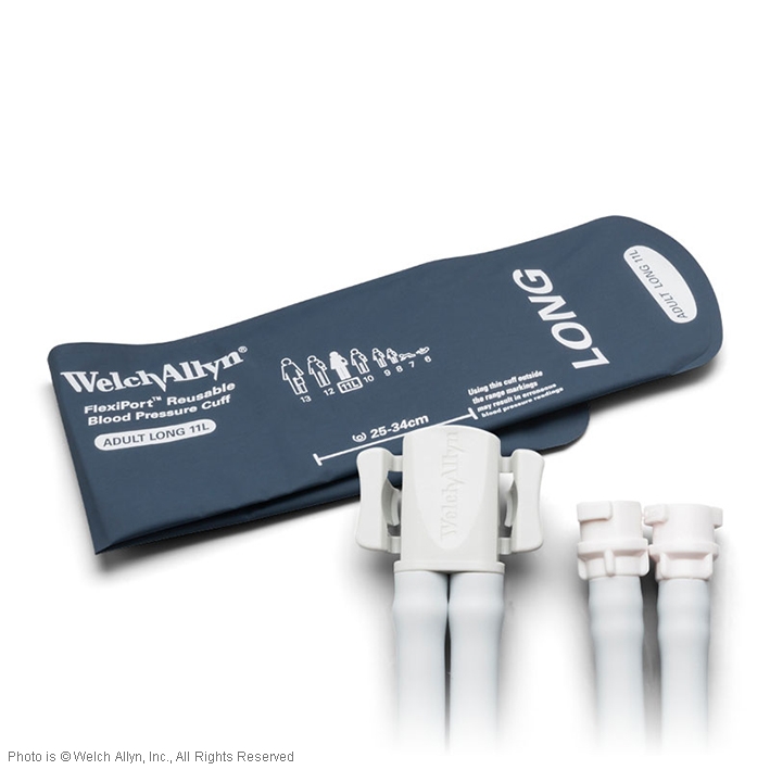 FlexiPort Manschette, wiederverwendbar, 2-Schlauch, für Erwachsene, lang,