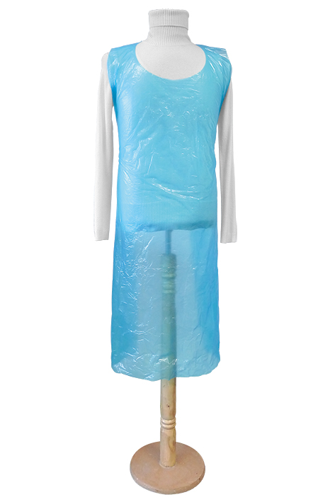 Einmal-Schürzen blau