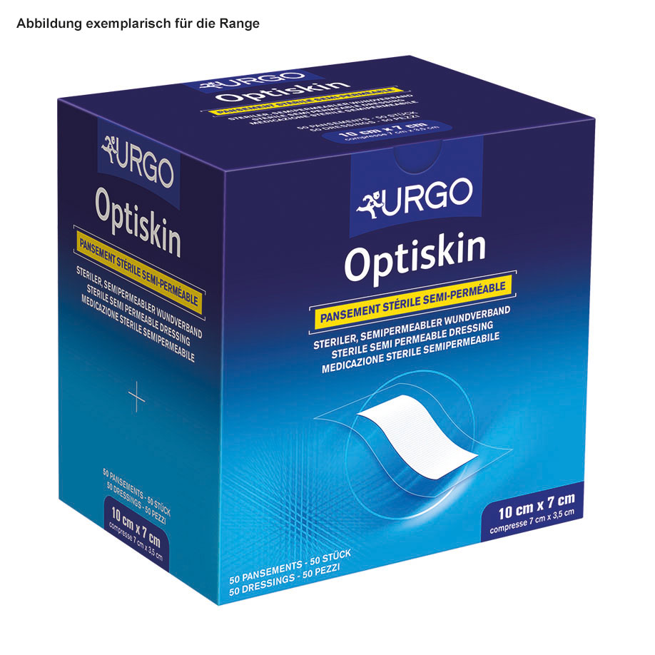 Optiskin Wundverband, steril, 53 x 70 mm (50 Stck.)