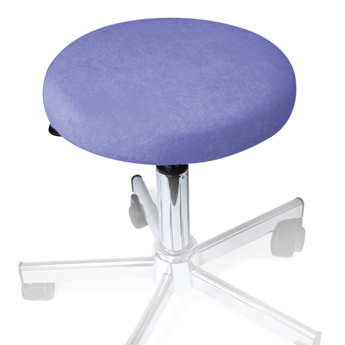 Hockerbezug Frottee viola