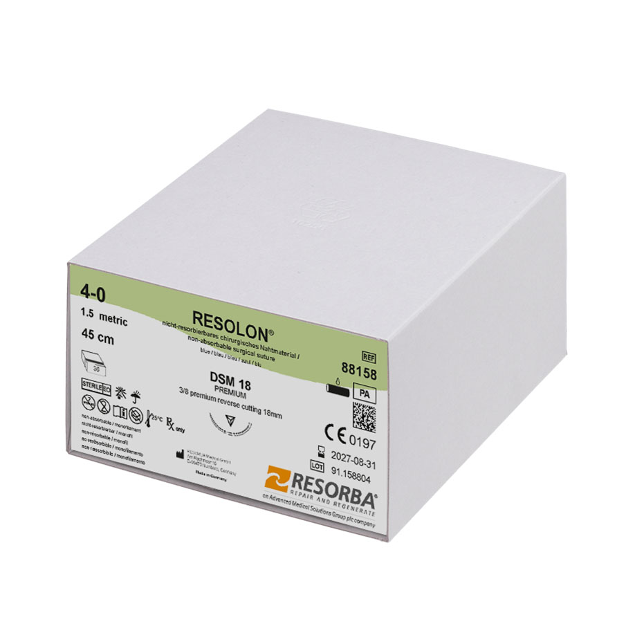 RESOLON DSM 18 4/0=1,5 blau monofil,