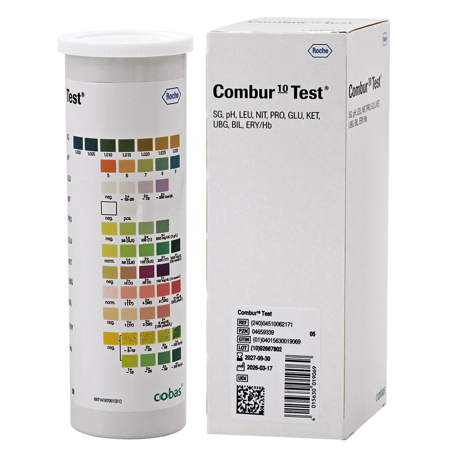 Combur-10-Test Harnteststreifen (100 T.)