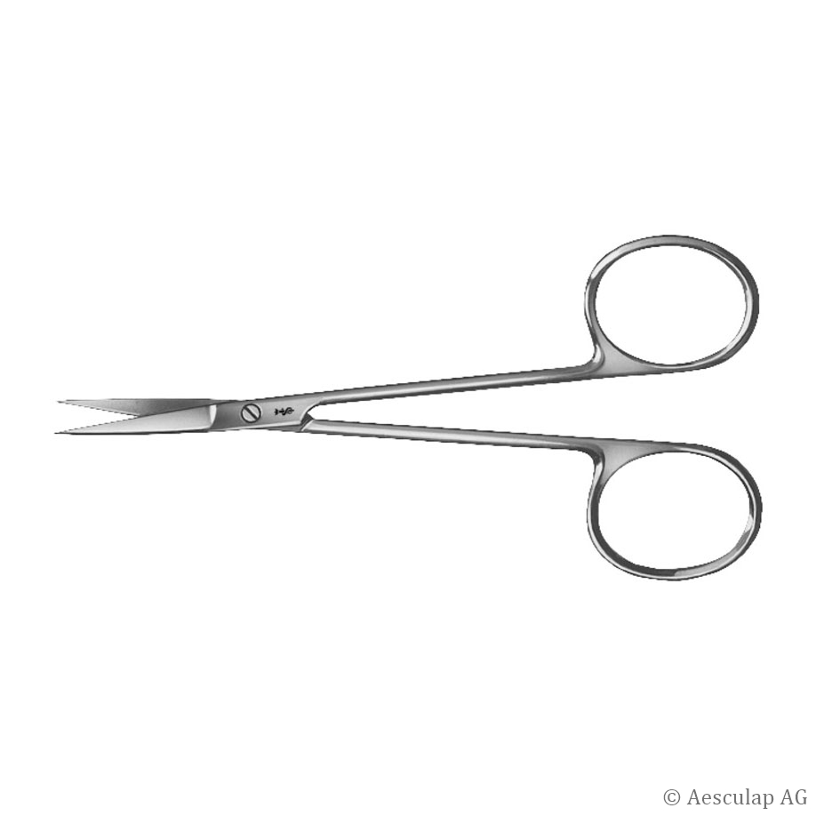 feine Schere, gerade, spitz/spitz 11 cm