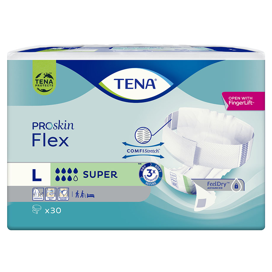 TENA Flex Super L grün,