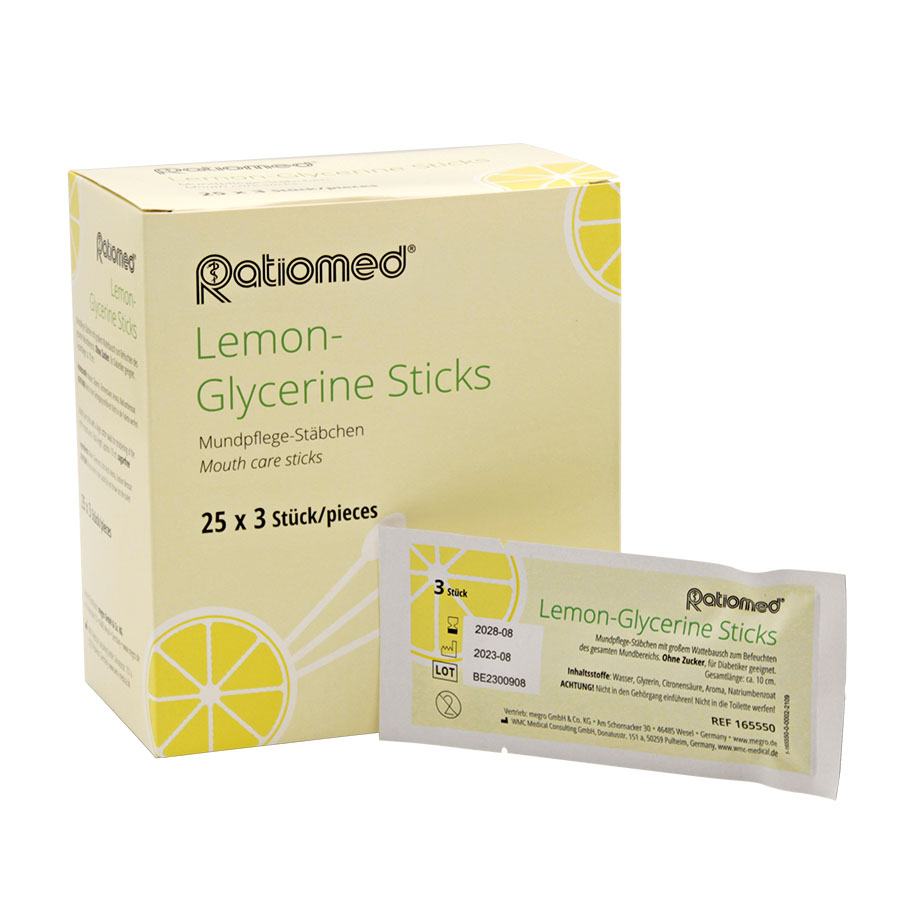 Lemon-Glycerine Sticks ratiomed