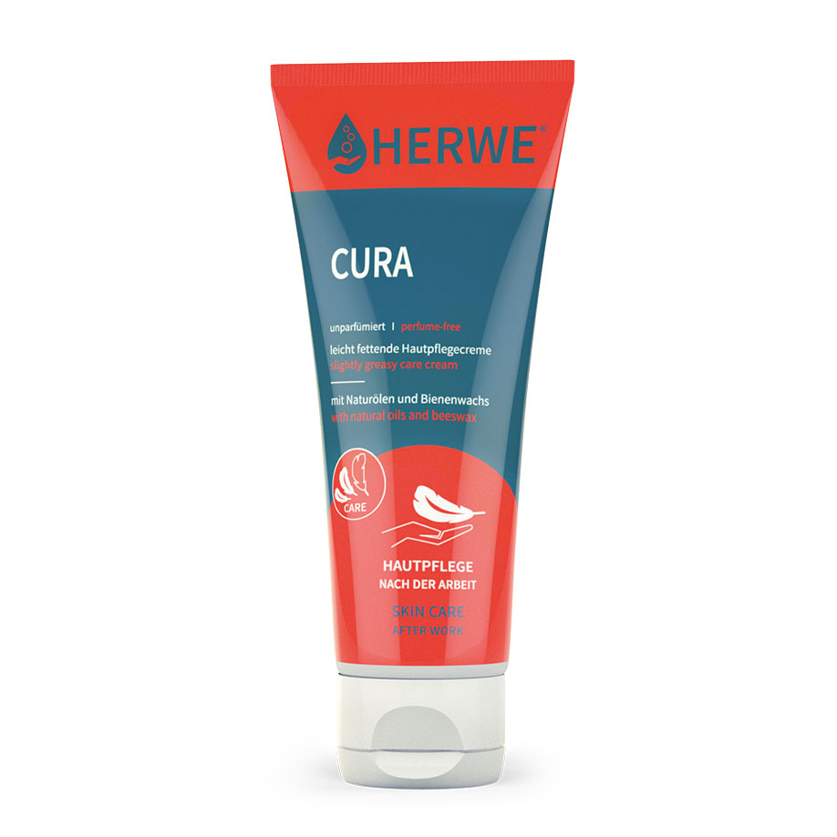 HERWE CURA Hautpflegecreme unparfümiert 100 ml