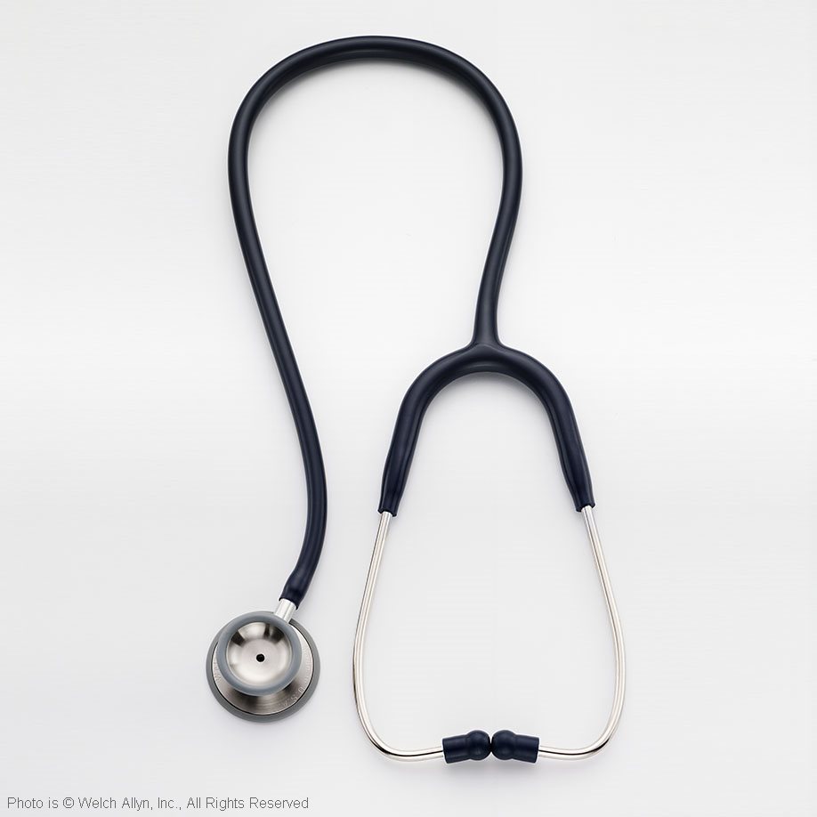 Professional Stethoskop 71 cm (28'') marineblau, für Erwachsene