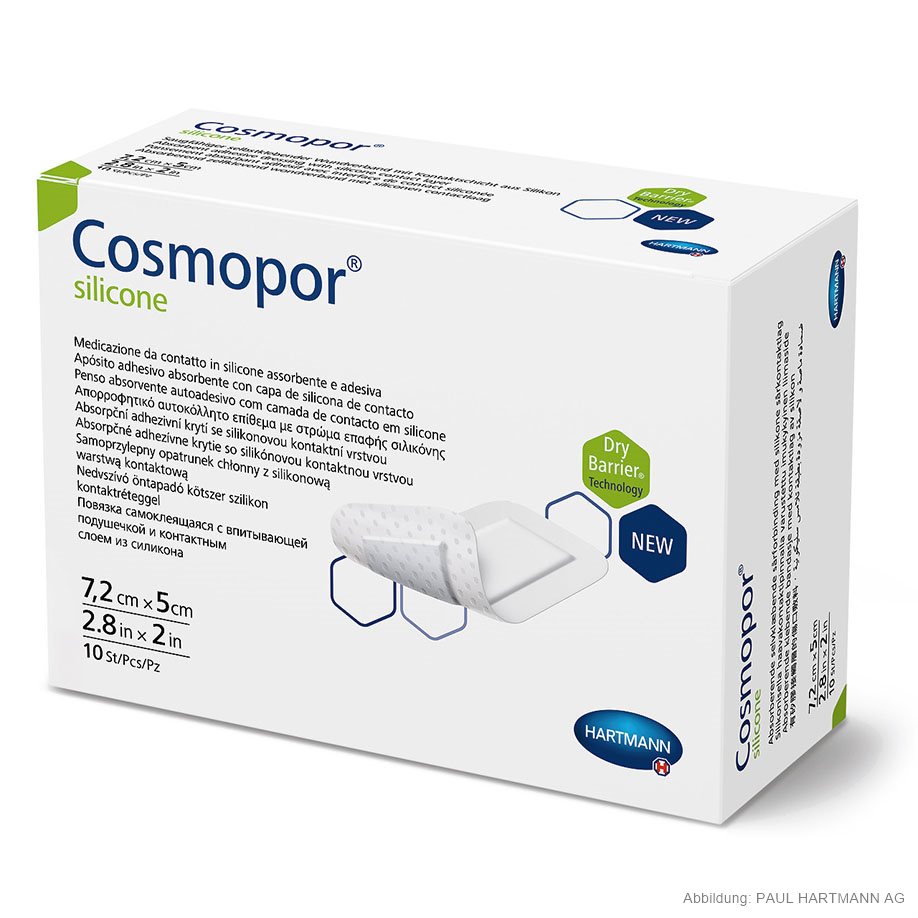 Cosmopor silicone Wundverband steril