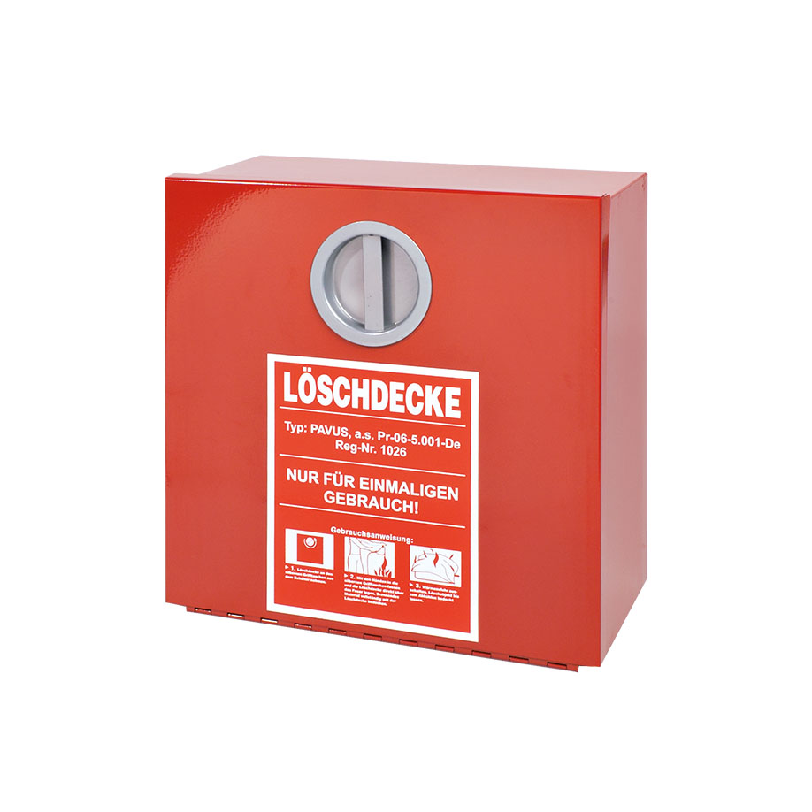 Wandbehälter für Löschdecke DIN EN 1869