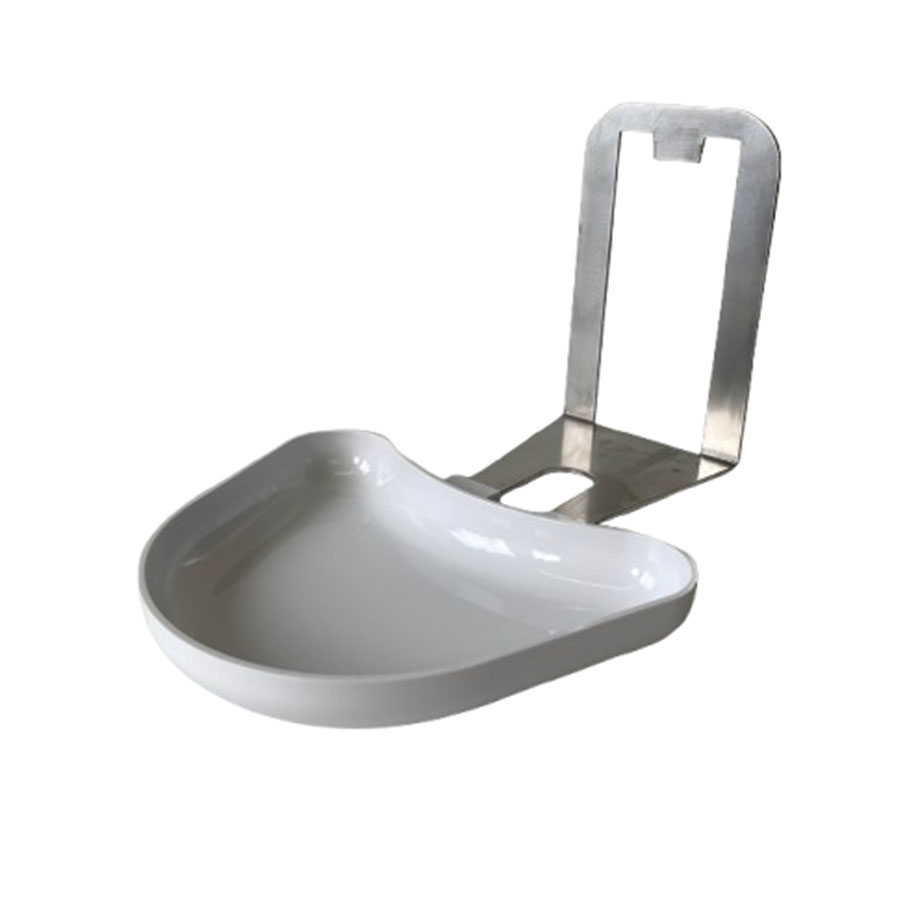 Kunststofftropfschale weiß