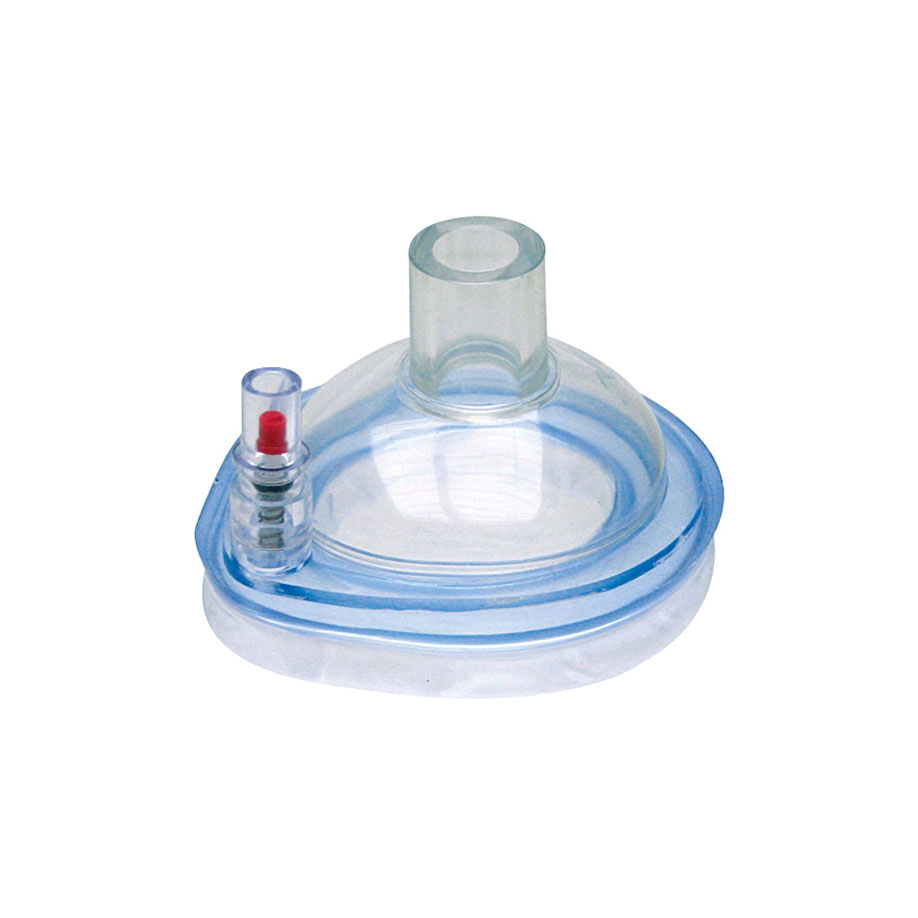 Einmal-Beatmungsmaske mit belüftbarem