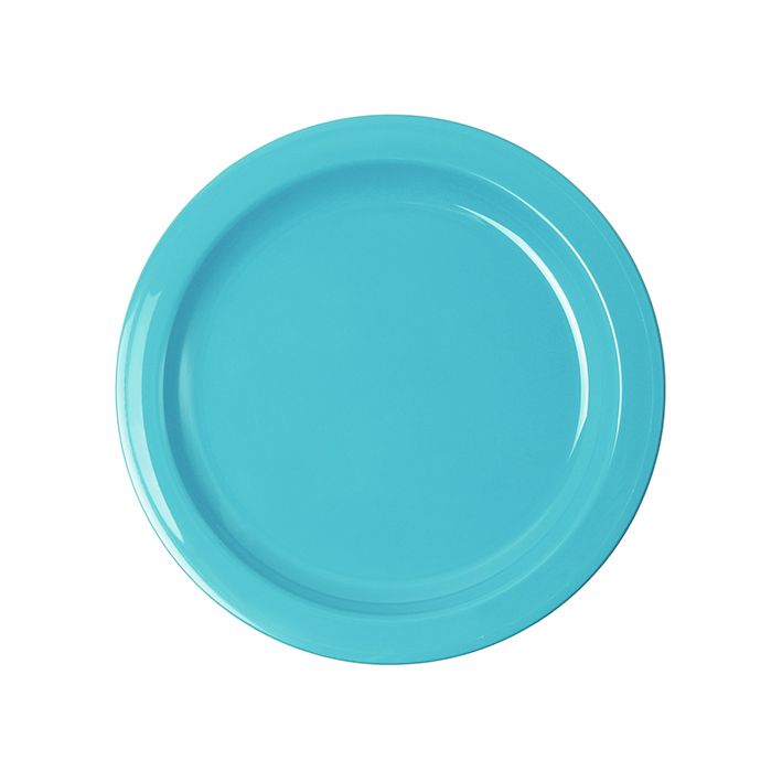 Teller flach Ø 24,1 cm, hellblau