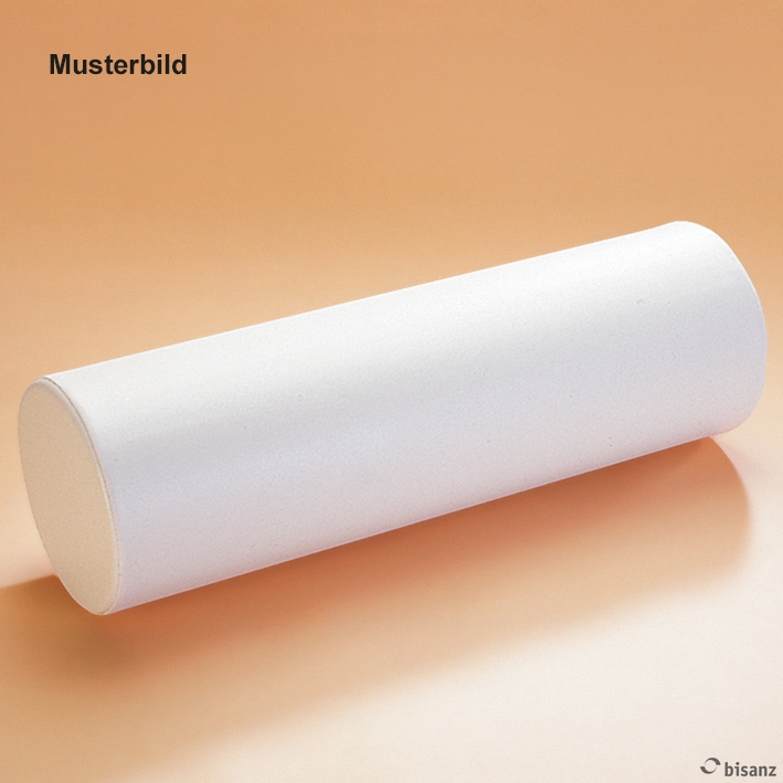 Gymnastikrolle rund, weiß, phthalatfrei