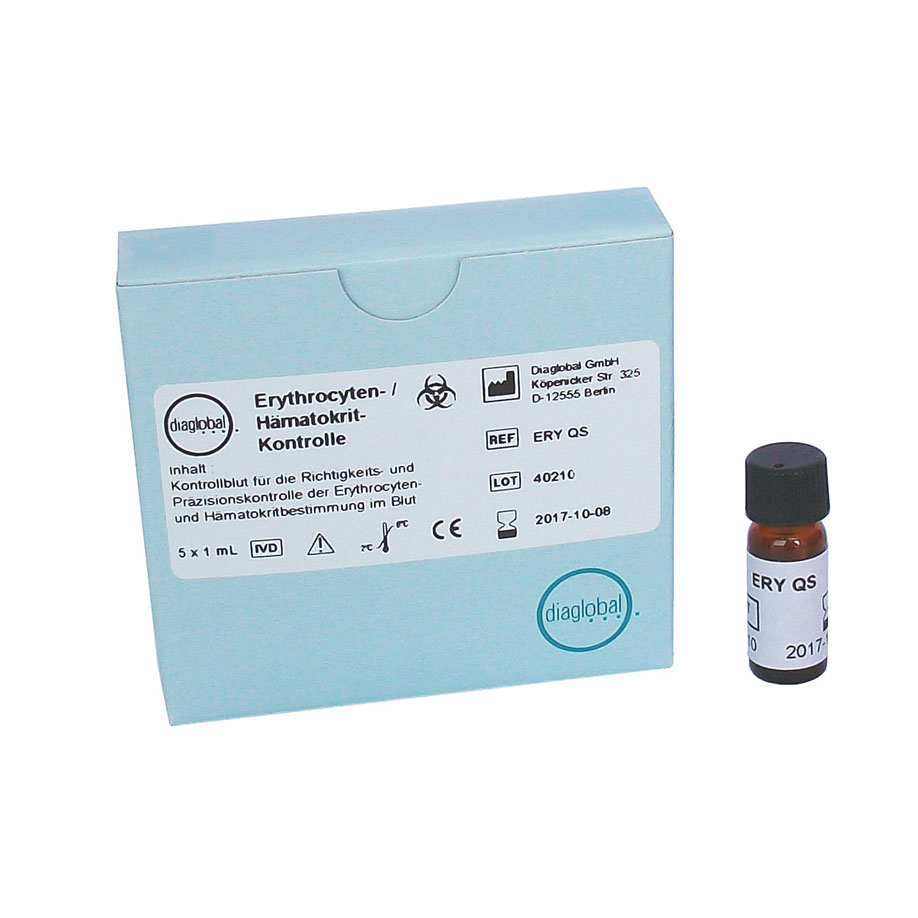Erythrocyten- und Hämatokrit Kontrolle
